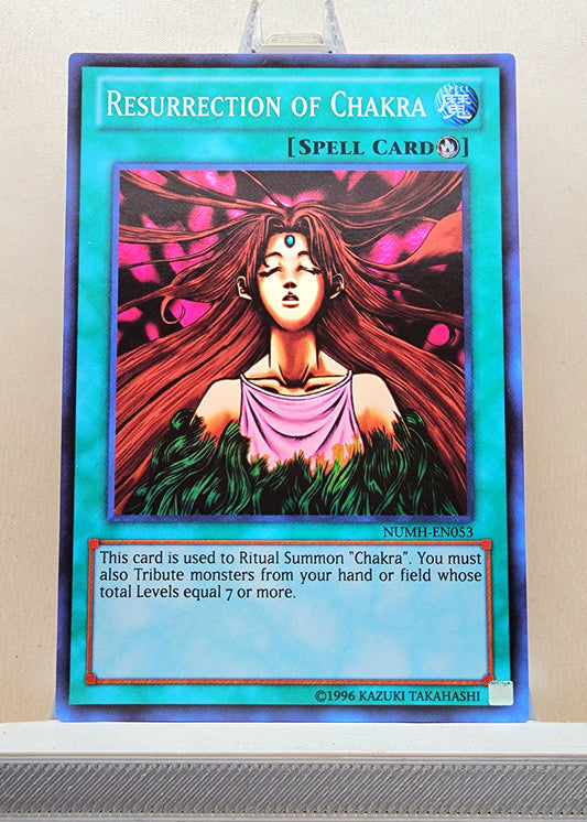 Yugioh! 1x Resurrection of Chakra (NUMH - Super Rare) Unli Edition