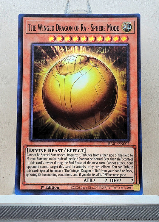 Yugioh! 1x The Winged Dragon of Ra - Sphere Mode (RA01 - Super Rare) 1st Edition