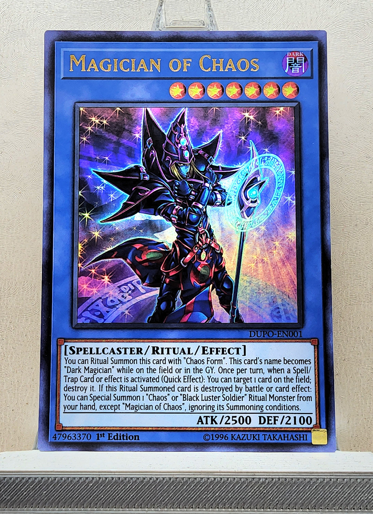 Yugioh! 1x Magician of Chaos (LDS3/DUPO - Ultra Rare) 1st Edition