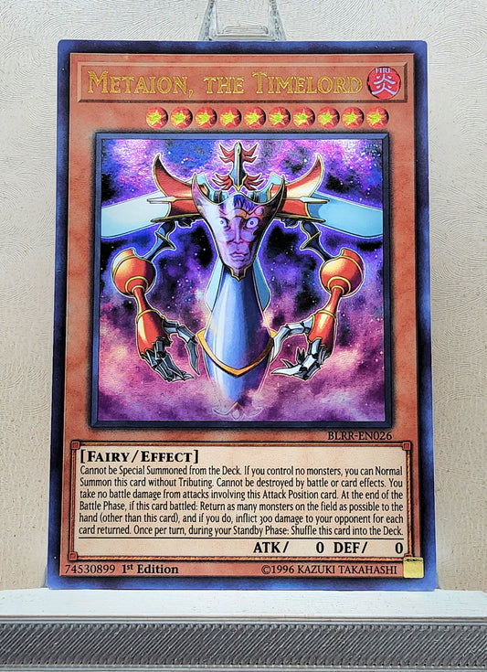 Yugioh! 1x Metaion, the Timelord (BLRR - Ultra Rare) 1st Edition