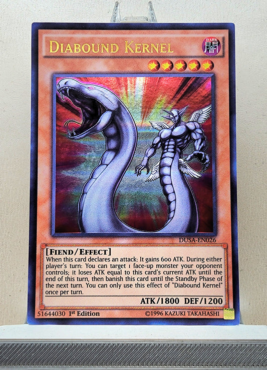 Yugioh! 1x Diabound Kernel (DUSA - Ultra Rare) 1st Edition