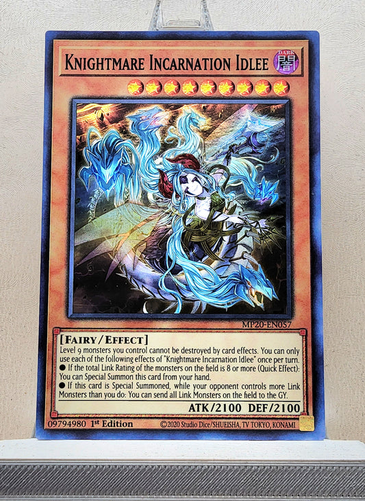 Yugioh! 1x Knightmare Incarnation Idlee (MP20 - Super Rare) 1st Edition