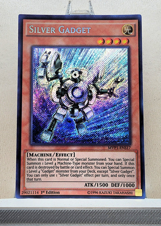 Yugioh! 1x Silver Gadget (MVP1 - Secret Rare) 1st Edition