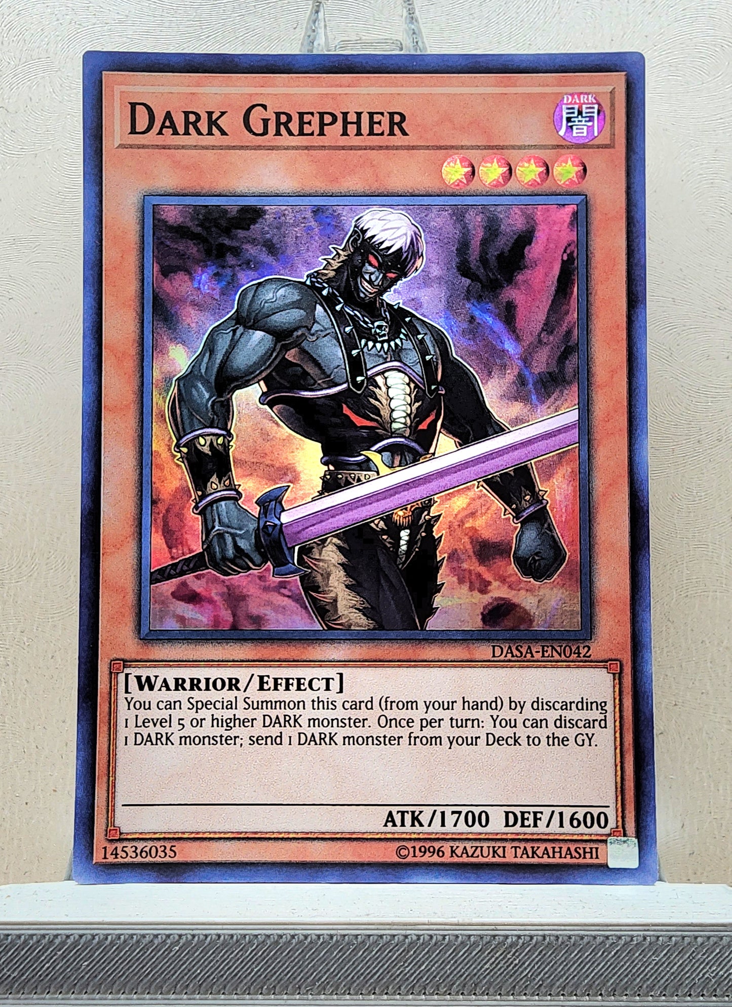 Yugioh! 1x Dark Grepher (DASA - Super Rare) Unli Edition