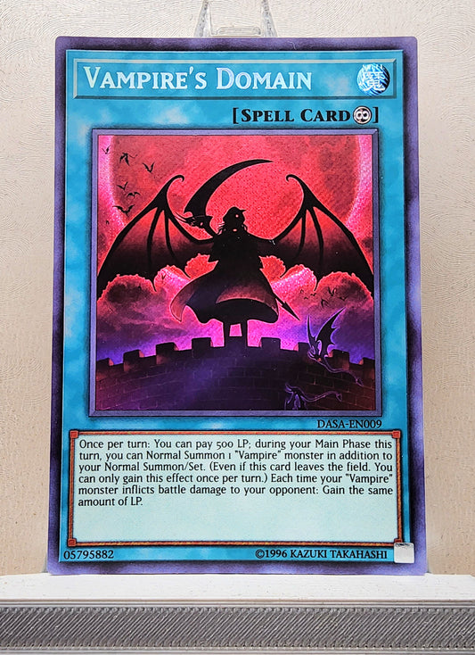 Yugioh! 1x Vampire's Domain (DASA - Secret Rare) Unli Edition