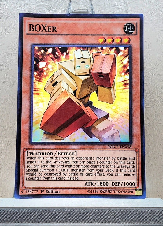 Yugioh! 1x BOXer (WSUP - Super Rare) 1st Edition
