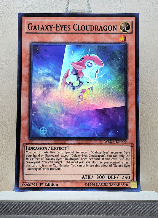 Yugioh! 1x Galaxy-Eyes Cloudragon (WSUP - Super Rare) 1st Edition