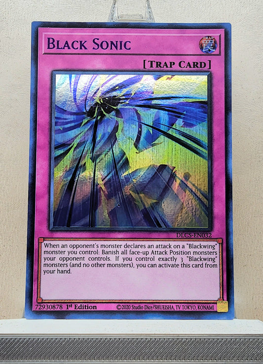 Yugioh! 1x Black Sonic (DLCS - Ultra Rare) 1st Edition