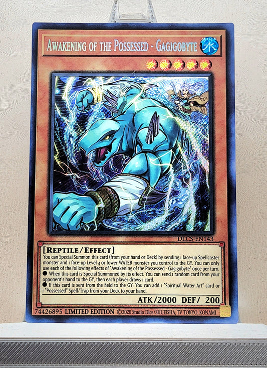 Yugioh! 1x Awakening of the Possessed - Gagigobyte (DLCS - Secret Rare) Limited Edition