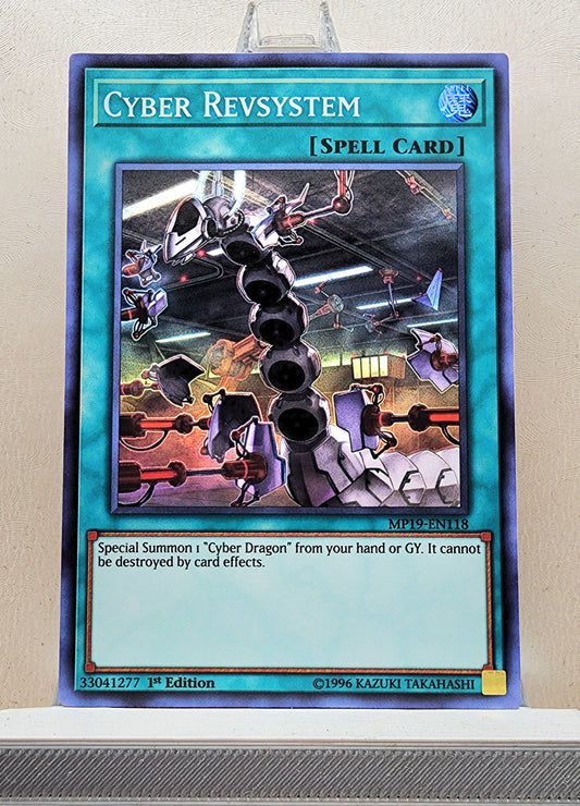 Yugioh! 1x Cyber Revsystem (MP19 - Super Rare) 1st Edition