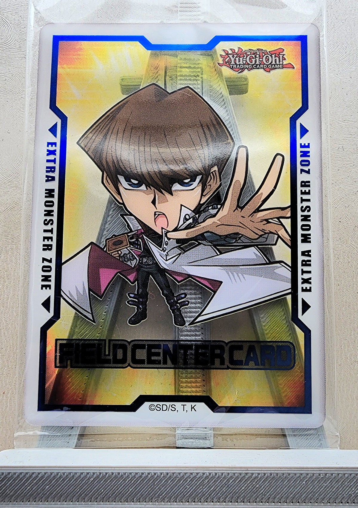 Yugioh! 1x Seto Kaiba Field Center Card (SEALED)