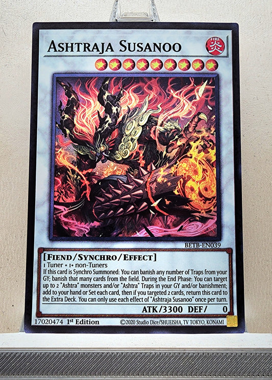 Yugioh! 1x Ashtraja Susanoo (BETB - Super Rare) 1st Edition
