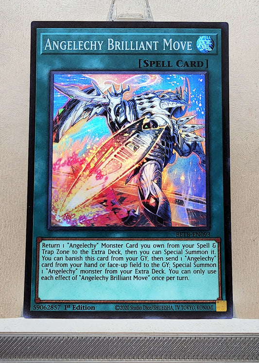 Yugioh! 1x Angelechy Brilliant Move (BETB - Super Rare) 1st Edition