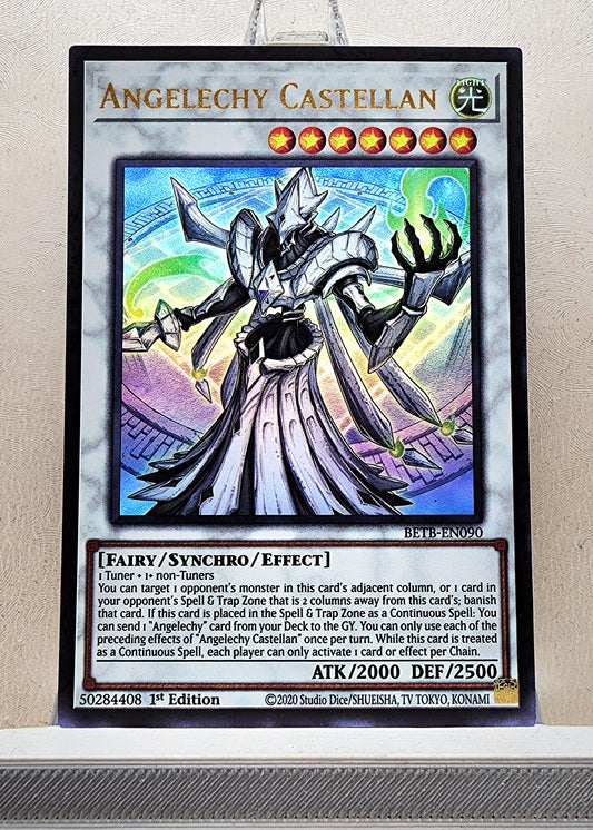 Yugioh! 1x Angelechy Castellan (BETB - Ultra Rare) 1st Edition