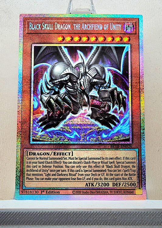 Yugioh! 1x Black Skull Dragon the Archfiend of Unity (BETB - Starlight Rare) 1st Edition