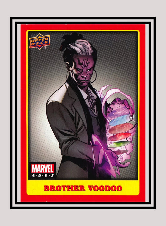 Marvel! 1x Brother Voodoo - Base (#202 - 2020 Upper Deck Marvel Ages)