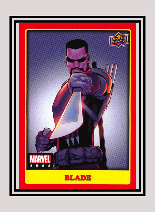 Marvel! 1x Blade - Base (#203 - 2020 Upper Deck Marvel Ages)