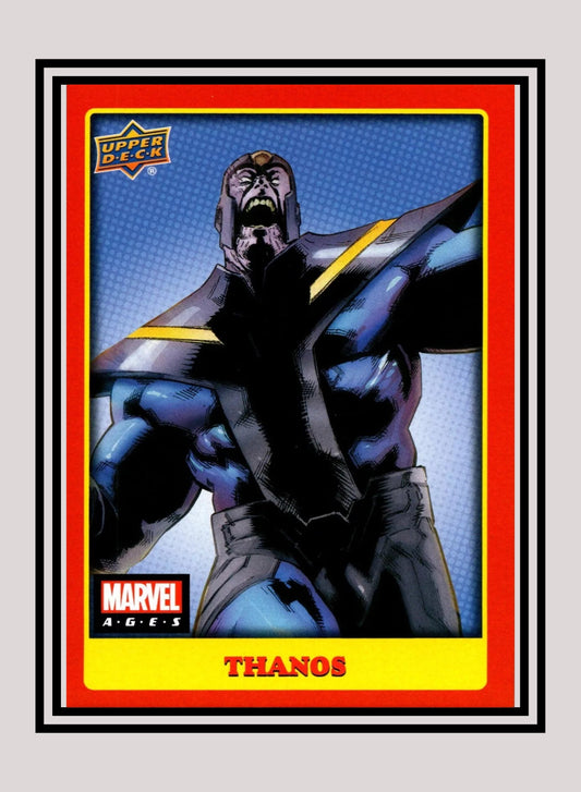 Marvel! 1x Thanos - Base (#205 - 2020 Upper Deck Marvel Ages)