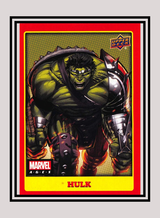 Marvel! 1x Hulk - Base (#206 - 2020 Upper Deck Marvel Ages)