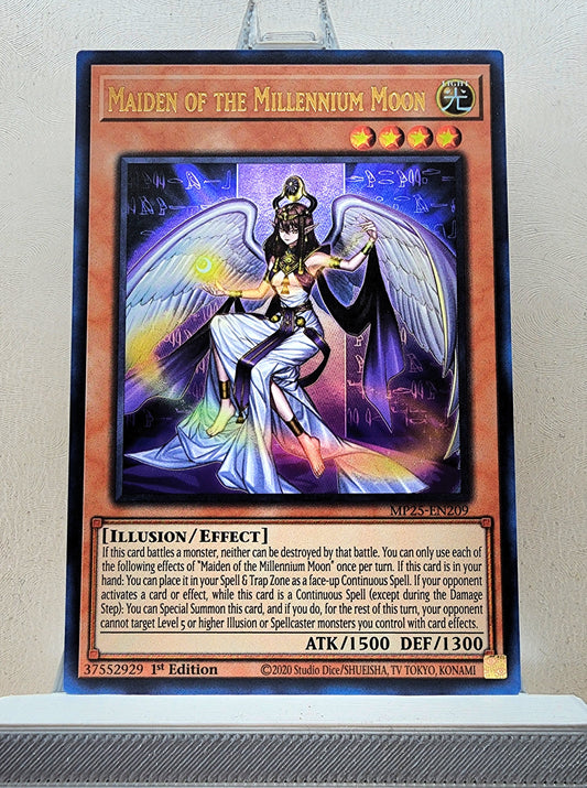 Yugioh! 1x Maiden of the Millennium Moon (MP25 - Ultra Rare) 1st Edition