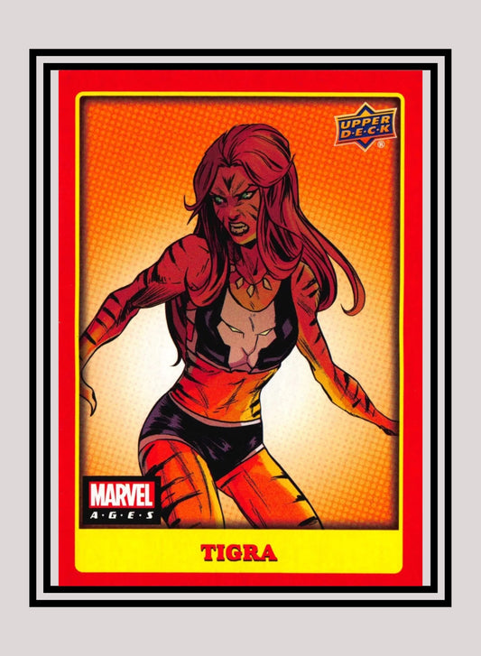 Marvel! 1x Tigra - Base (#209 - 2020 Upper Deck Marvel Ages)
