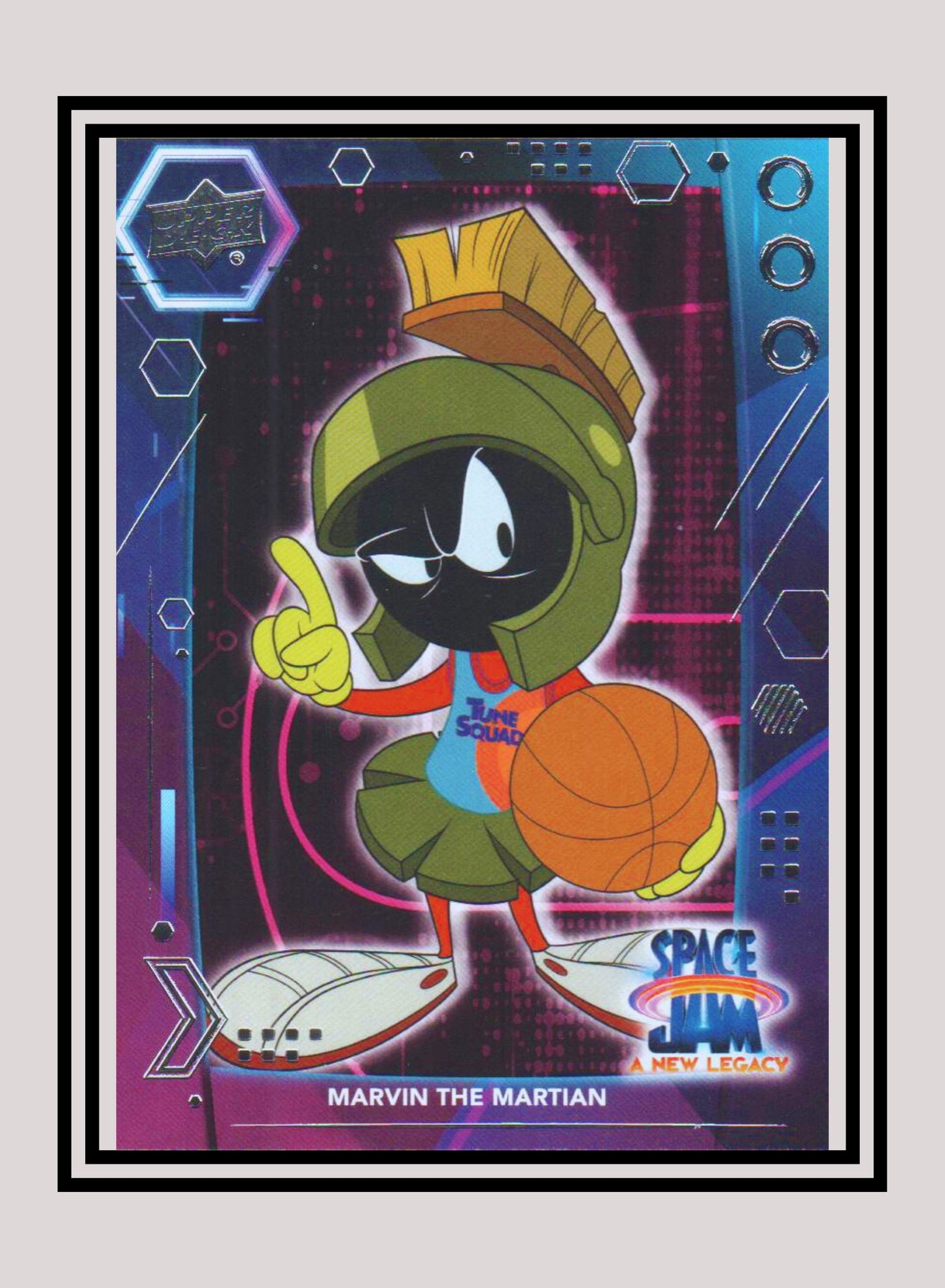 1x Marvin the Martian - Base/Blue Parallel (#20 - 2021 Upper Deck Space Jam: A New Legacy)