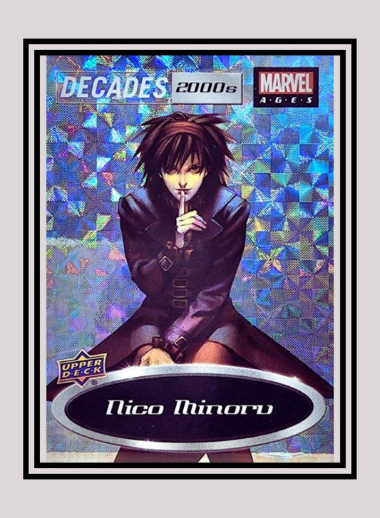 Marvel! 1x Nico Minoru - Prism Refractor Decades 2000 (D10-3 - 2020 Upper Deck Marvel Ages)