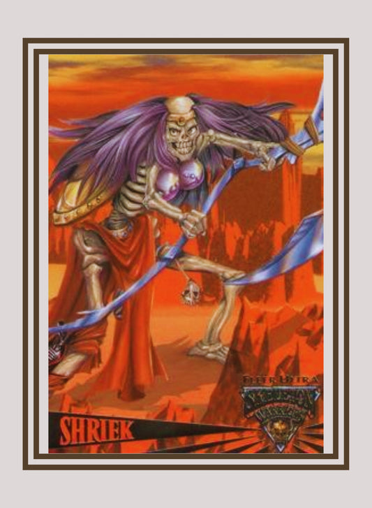 1x Shriek - Base (#020 - 1995 Fleer Ultra Skeleton Warriors)