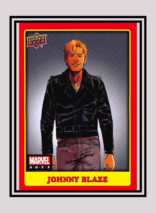 Marvel! 1x Johnny Blaze - Base (#210 - 2020 Upper Deck Marvel Ages)