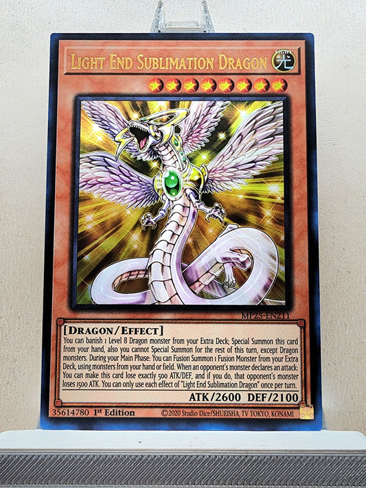 Yugioh! 1x Light End Sublimation Dragon (MP25 - Ultra Rare) 1st Edition