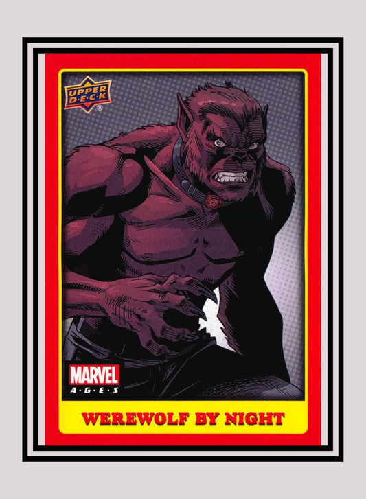 Marvel! 1x Werewolf By Night - Base (#214 - 2020 Upper Deck Marvel Ages)