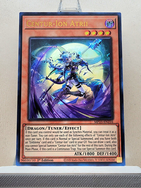 Yugioh! 1x Centur-Ion Atrii (MP25 - Ultra Rare) 1st Edition