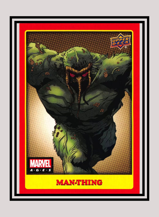 Marvel! 1x Man-Thing - Base (#218 - 2020 Upper Deck Marvel Ages)