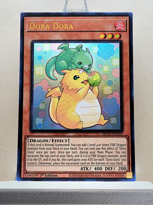 Yugioh! 1x Dora Dora (MP25 - Ultra Rare) 1st Edition