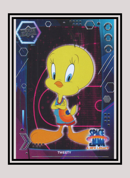 1x Tweety - Base/Blue Parallel (#21 - 2021 Upper Deck Space Jam: A New Legacy)