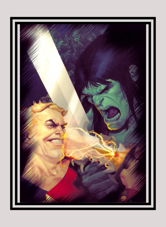 Marvel! 1x Skaar vs. Tyrannus - Base (#21 - 2010 Rittenhouse Marvel Heroes & Villains)