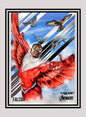 Marvel! 1x Falcon - Base (#21 - 2022 Fleer Ultra Avengers)