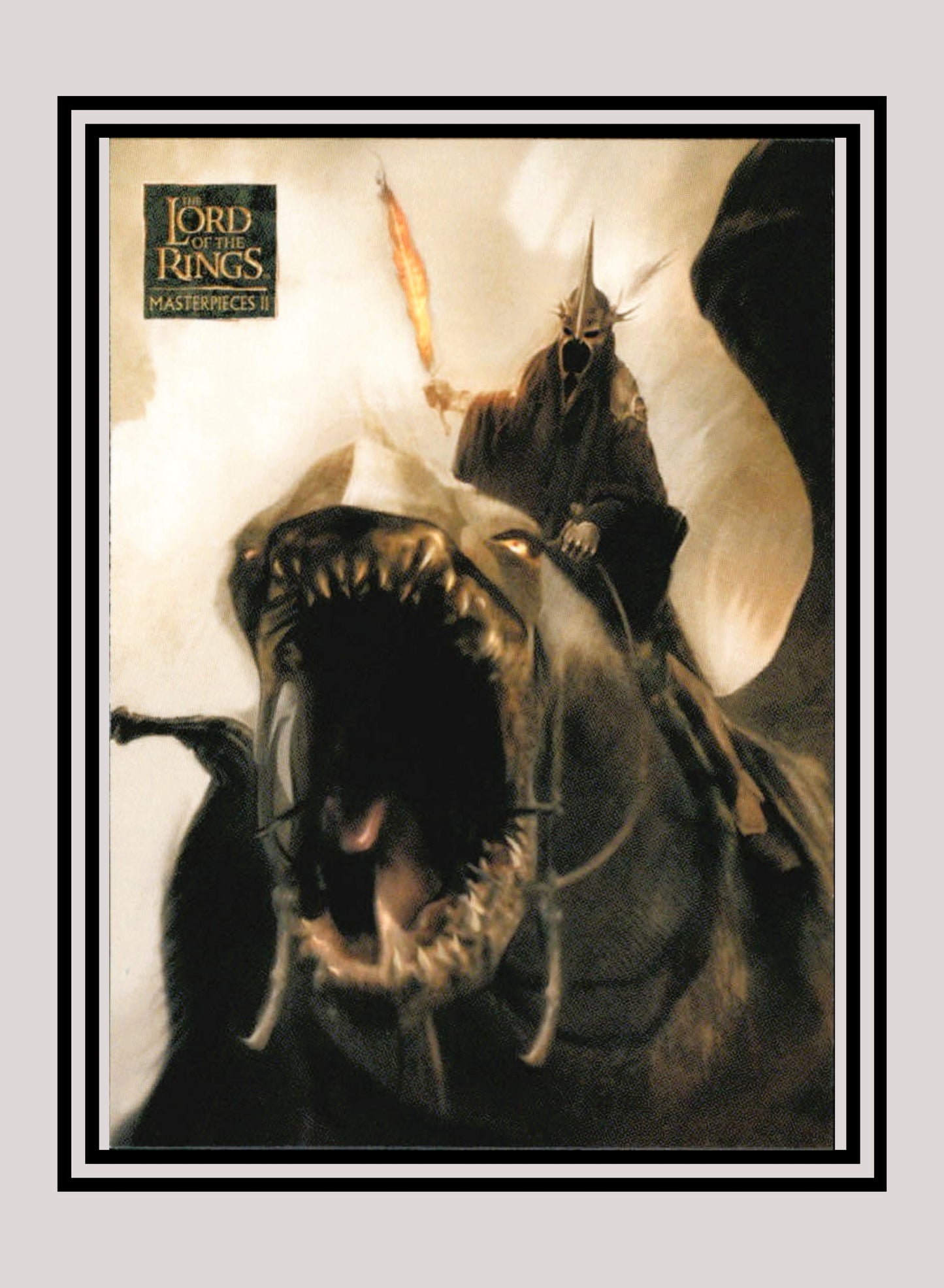 LOTR! 1x Nazgul Terror - Base (#21 - 2008 Lord of the Rings: Masterpieces II)
