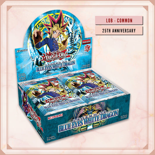 Yugioh! Legend of Blue Eyes 25th Anniversary Singles (LOB - Common) Unli Edition