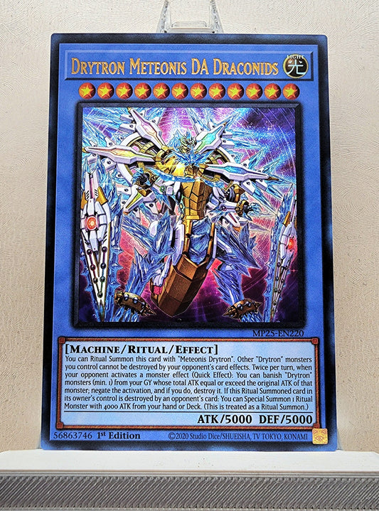 Yugioh! 1x Drytron Meteonis DA Draconids (MP25 - Ultra Rare) 1st Edition