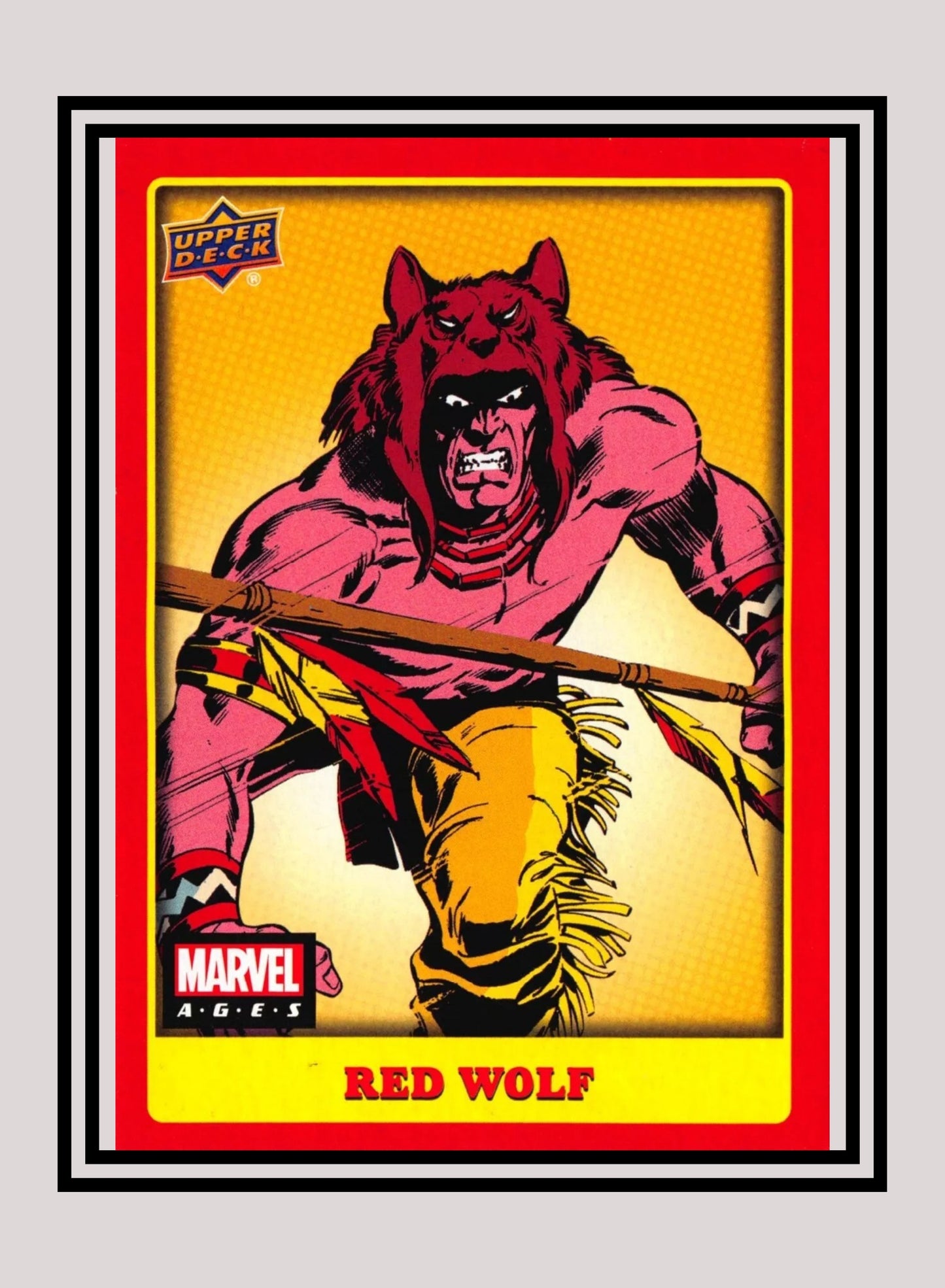 Marvel! 1x Red Wolf - Base (#220 - 2020 Upper Deck Marvel Ages)
