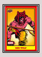 Marvel! 1x Red Wolf - Base (#220 - 2020 Upper Deck Marvel Ages)