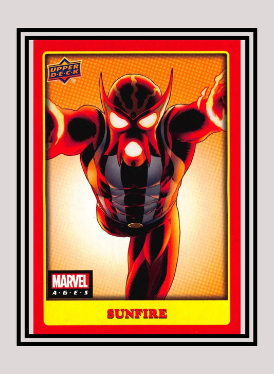 Marvel! 1x Sunfire - Base (#221 - 2020 Upper Deck Marvel Ages)