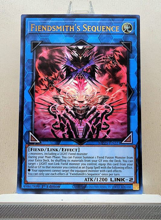 Yugioh! 1x Fiendsmith's Sequence (MP25 - Ultra Rare) 1st Edition