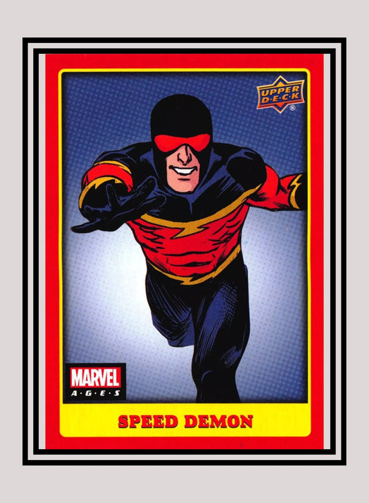 Marvel! 1x Speed Demon - Base (#224 - 2020 Upper Deck Marvel Ages)
