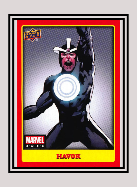 Marvel! 1x Havok - Base (#228 - 2020 Upper Deck Marvel Ages)