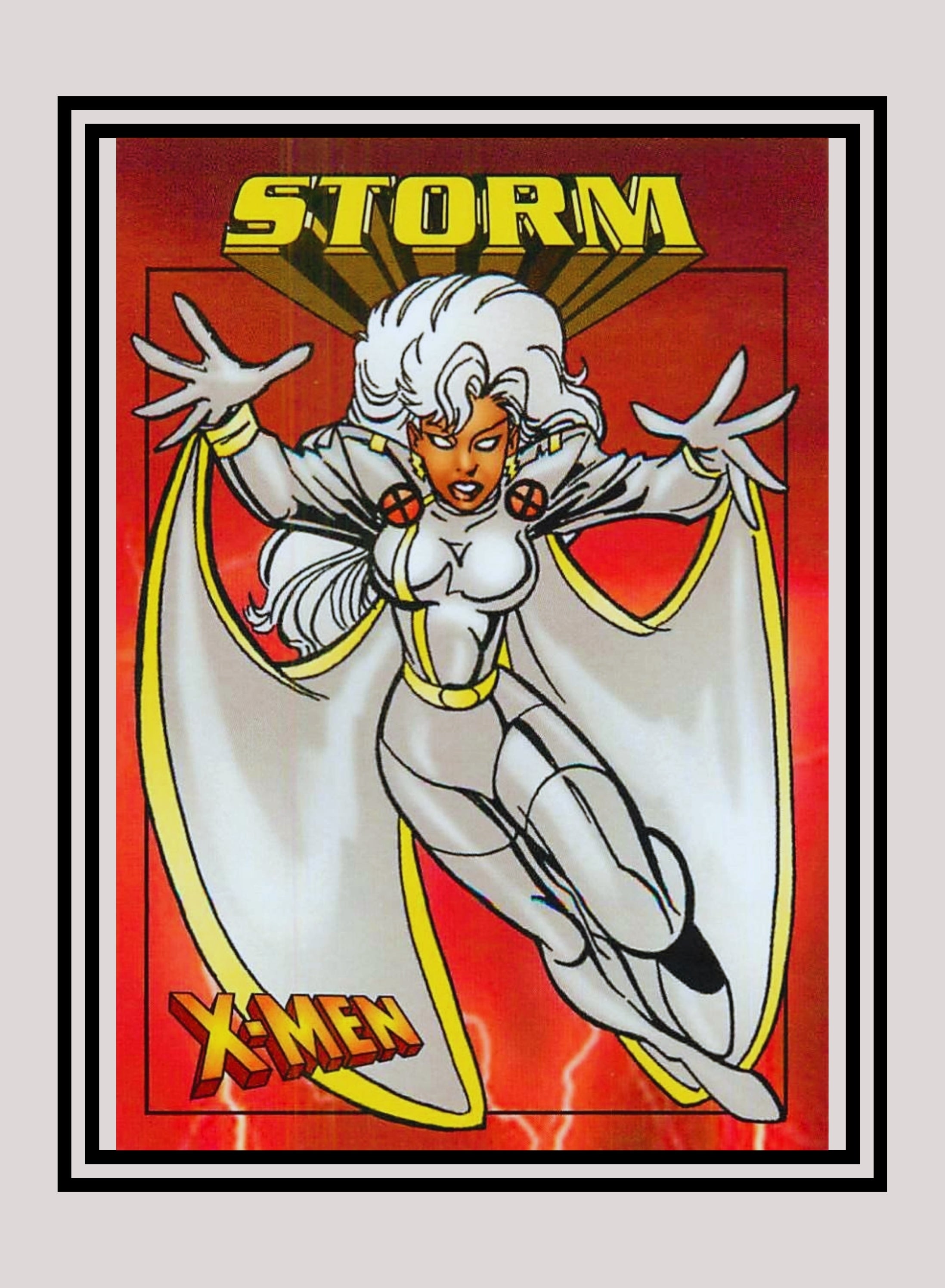 Marvel! 1x Storm - Base (#22 - 1997 Fleer X-Men International ...