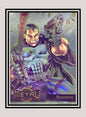 Marvel! 1x Punisher - Gold Blaster (#09 - 1995 Fleer Marvel Metal)
