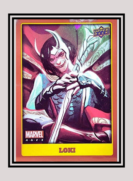 Marvel! 1x Loki - Foil (#288 - 2020 Upper Deck Marvel Ages)