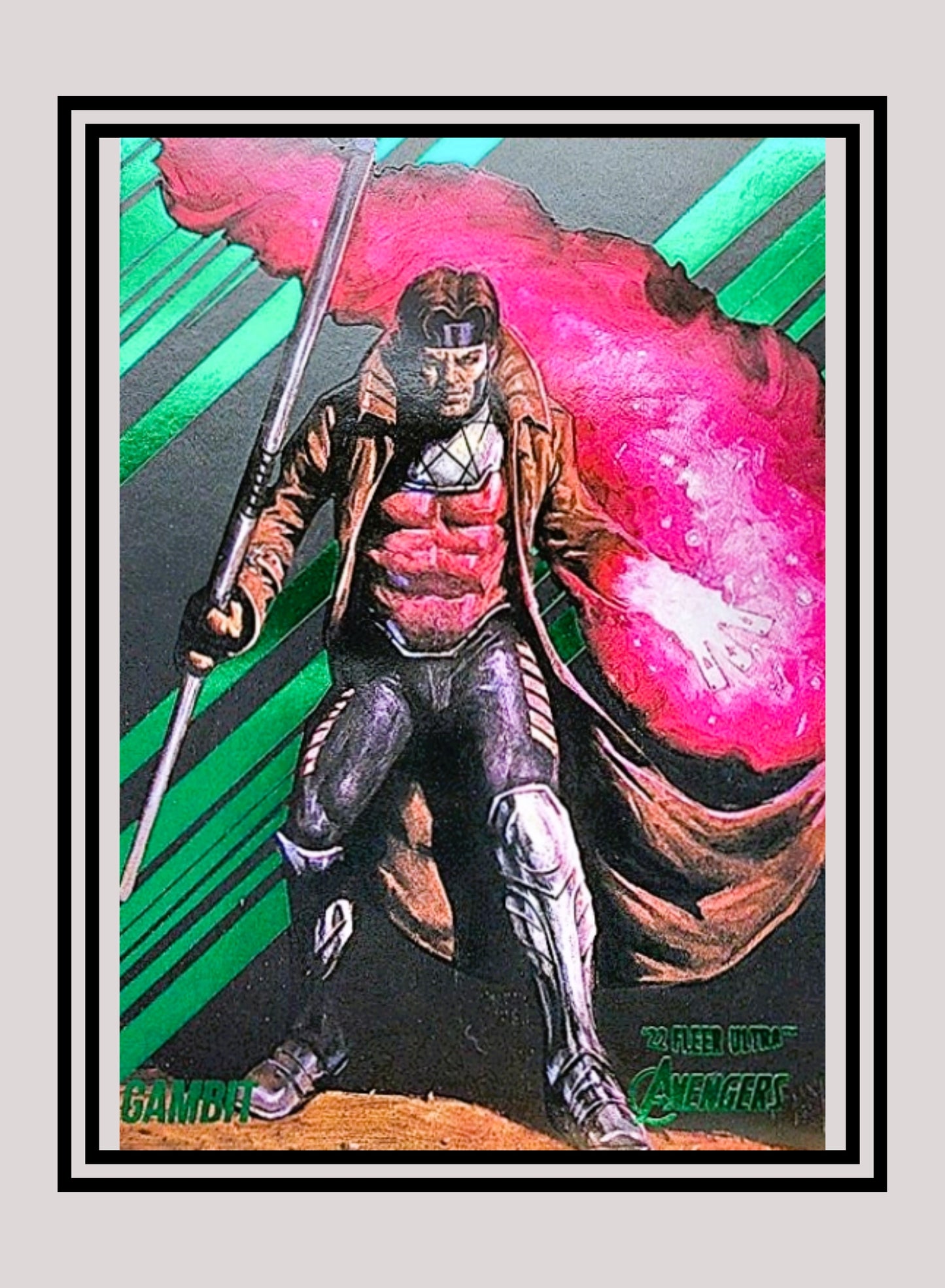 Marvel! 1x Gambit - Base (#22 - 2022 Fleer Ultra Avengers)